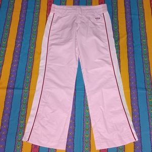 New Y2K Nike Pink 66% Cotton 34% Nylon Vintage Track Pants